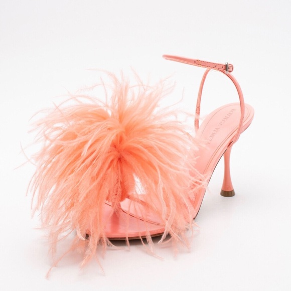 NEW BOTTEGA VENETA Wonderbird Leather Thong Sandals US6 EU36 UK3 Feathers - Picture 4 of 9